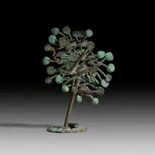 Untitled by Klaus Ihlenfeld, c. 1960, oxidized phosphor bronze, sold Mar 2021