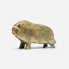 Nuveeya Ipellie, Muskox (Inuit sculpture)