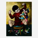 Gladys Rockmore Davis, Marionettes, oil on canvas