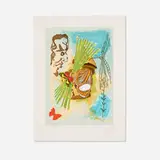 The Overseer (from the Ivanhoe portfolio) by Salvador Dalí, 1978, lithograph in colors on Arches, offered Mar 2026