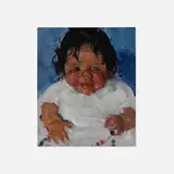 Martha Walter, California Indian Child, oil on panel