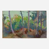 Robert Henri, Monhegan Woodscape