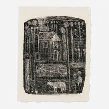 Paysage (from Matière et Mémoire ou les lithographes à l'école) by Jean Dubuffet, lithograph, offered Nov 2025