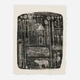 Jean Dubuffet, Paysage (from Matière et Mémoire ou les lithographes à l'école), lithograph