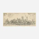 Reginald Marsh, New York Skyline