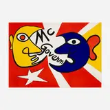 Alexander Calder, McGovern for McGovernment, 1973, lithograph in colors