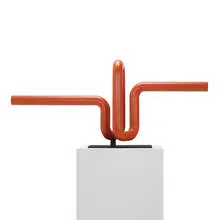 Josefa Filkosky, Model for Pipe Dream IV, c. 1970, enameled steel
