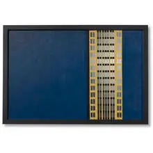 Robert Herrmann, 500 Fifth Avenue, 1965, oil on masonite