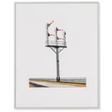 William Steiger, Signal Drawing, 2009, colored pencil on paper