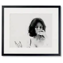 Wingate Paine, untitled (Scarlet drinking), c. 1966, gelatin silver print
