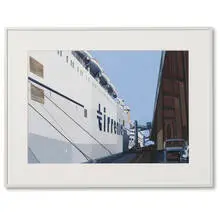 Edmund Lewandowski, Tirrenia, 1993, gouache on board