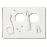 Herbert Bayer, Wall Sculpture with Two Holes