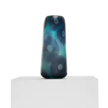 Giulio Radi, vase, c. 1950, glass with internal murrine decoration