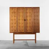 Jorgen Hansen and Jens Thuesen, Futura bar cabinet, 1959, walnut