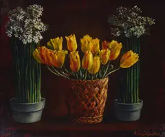 Aleix, Le panier aux tulips aux narcisses