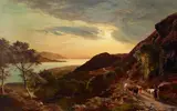 Sidney Richard Percy, Sunset over the estuary