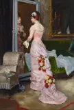 Rogelio de Egusquiza, Le dernier coup d'oeil, oil on canvas