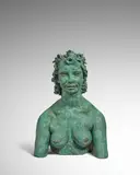 Jacob Epstein, Tanya, 1937, bronze with green patina