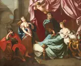 Antiochus and Stratonice by Italian School, sold Feb 2023