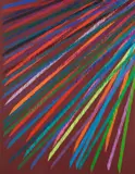 Artificio III by Piero Dorazio, 1984, Öl auf Leinwand, sold May 2011