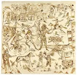 Rudolf Schlichter, Ohne Titel (Dadaistische Zeichnung)