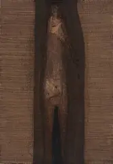 Rinaldo Paluzzi, Figura Morena, 1966, Oil on canvas