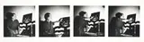 Sequence of 4 photographs of Marcel Duchamp with a chess board by Salvador Dalí, c. 1960s, Photograph, sold Dec 2011