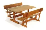 Gerald McCabe, Dining suite, c. 1970, Orange Crate Modern