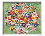Open Your Hands Wide by Takashi Murakami, 2010, Offset lithograph, sold Dec 2011