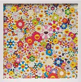 Flowers in Heaven by Takashi Murakami, 2010, Offset lithograph, sold Dec 2011