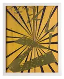 Mark Grotjahn and Takashi Murakami, Untitled (Canary Yellow and Black Butterfly 830)