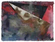 Laddie John Dill, Untitled, 1988, Monotype on handmade paper