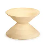 Lagardo Tackett, Double cone planter, c. 1955, Bisque, unglazed