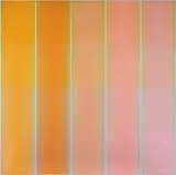 Richard Anuszkiewicz, Gilt Order, 1969, Acrylic on canvas