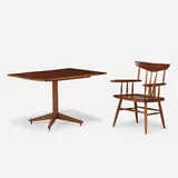James Martin, Dining table and armchair