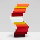Shay Alkalay and Raw Edges, Stack cabinet, 2008, lacquered plywood