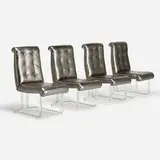 Vladimir Kagan, Tatyana dining chairs, set of four