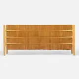 William Hinn, Swedish Guild Collection double chest of drawers, c. 1960, walnut, beech