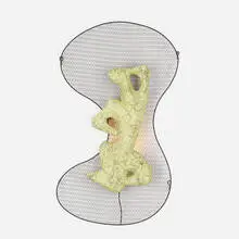 Frederic Weinberg, Wall lamp, c. 1955, plaster, steel mesh