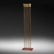 Val Bertoia, Untitled (B-2405), 2020, beryllium copper, brass