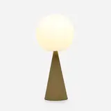 Gio Ponti, Bilia lamp, model 2474, 1967, lacquered aluminum, frosted glass