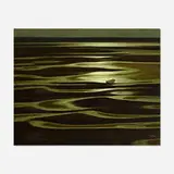 Tingbo Guang, Rhyme of the Sea, 1990, oil on canvas