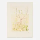 Le cerf malade (from the Le Bestiaire de la Fontaine Dalinisé portfolio) by Salvador Dalí, 1974, etching and drypoint with pochoir in colors on Arches, offered Jul 2025
