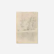 Ilya Repin, Environ de Moscou, 1932, graphite on paper