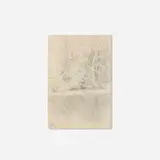 Ilya Repin, Environ de Moscou, 1932, graphite on paper