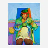Jorge Ochoa, Tarahumara, 1995, acrylic on linen