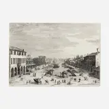 Canaletto, Mestre, c. 1740, etching