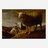 Jacob Gerritsz. Cuyp, Sheep in a landscape, oil on panel