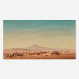 Henrik August Ankarcrona, Battle scene, oil on board