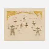 Chinois (from the Le cirque series) by Salvador Dalí, 1965, etching and aquatint in colors, offered Nov 2024